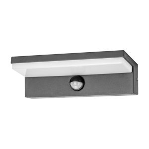 PACHIRA LED 9W, oprawa ogrodowa z czujnikiem ruchu, 500lm, IP54, 4000K, czarna