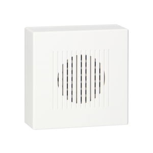 Dzwonek przewodowy elektroniczny jednotonowy RINGIL MINI AC, 230V, biały