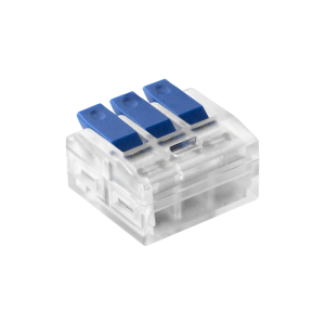 Złączka instalacyjna zaciskowa 3-przewodowa; na dowolny przewód 0,75-4mm2; IEC 450V/32A 100 szt.
