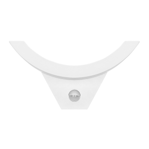 SPINEL LED 10W, oprawa ogrodowa z czujnikiem ruchu 140°, 800lm, IP54, 4000K, IK10, biała