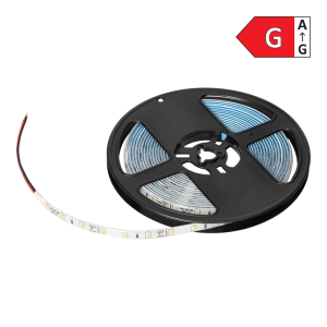 Taśma LED 12V, 2835, 60L/m, 500lm/m, 4,8W/m, IP63, 3000K, 5m