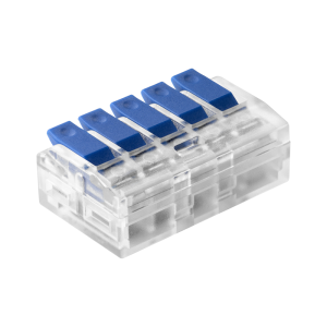 Złączka instalacyjna zaciskowa 5-przewodowa; na dowolny przewód 0,75-4mm2; IEC 450V/32A 50 szt.