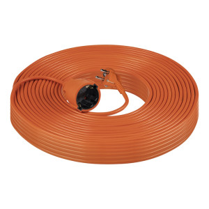 Przedłużacz ogrodowy jednogniazdowy Schuko, PVC 3x1mm2, długość 30m
