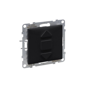 SUNO Łącznik roletowy 3 pozycyjny 6A 250V moduł, czarny; 721439 LEGRAND