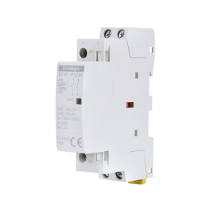 Stycznik Modułowy Sc101 1p 25a Typ 20 (2no + 0nc) Schelinger