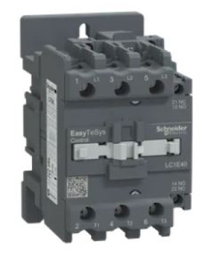 Stycznik mocy Easy TeSys Control AC-3, 40A, 3P (1NO 1NC), cewka 230V, 50/60Hz; LC1E40P7, SCHNEIDER ELECTRIC