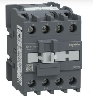 Stycznik mocy Easy TeSys Control 3P 32A AC-3 15kW, cewka: 230V 50/60Hz, styk pomocniczy: 1NO; LC1E3210P7, SCHNEIDER ELECTRIC