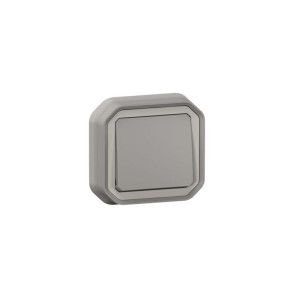 NOWE PLEXO Łącznik podtynkowy schodowy hermetyczny IP55 10A 250V kompletny szary; 069811L LEGRAND