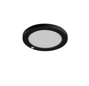 ERGA PIR 17W CCT-B 3000/4000/6500K, max.1600lm, oprawa LED downlight z czujnikiem ruchu, okrągła czarna IP20