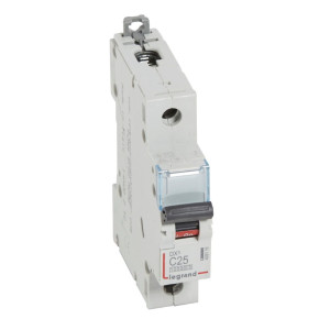 Wyłącznik nadprądowy 1P C 25A 10kA AC S311 serii DX3; 409116 LEGRAND