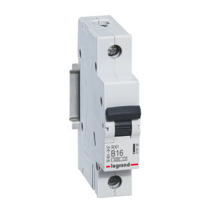 Wyłącznik nadprądowy 1P B 16A 6kA AC, S301 RX3; 419136 LEGRAND
