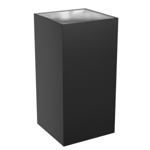 Oprawa Elewacyjna Torre 18w Cct 230v Ip54 99x78x162mm Kwadratowa Dwukierunkowe Czarna Spectrum