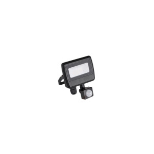 Naświetlacz LED z czujnikiem ruchu czarny ANTEM LED 10W-NW-SE B 800lm 4000K 1500h IP44