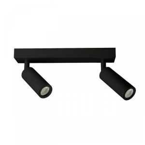 Madara SLIM 2 X MR11 BAZA 230V IP20 260x54x160 Czarny Ruchoma