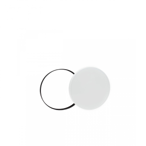 Nymphea Black & White Rings 24W CW 230V 115st IP54 Fi320x52 BiaŁy/czarny OkrĄgŁa Czujnik