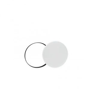 Nymphea Black & White Rings 18W CW 230V 115st IP54 Fi250x52 BiaŁy/czarny OkrĄgŁa