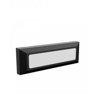 Encanta 6W CCT 230V IP54 230x80x30mm Czarny Natynkowa Elewacyjna