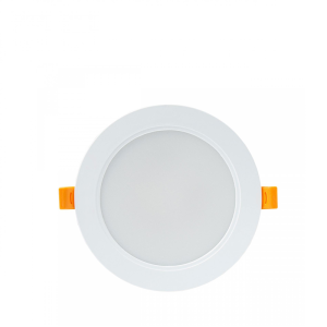 DURE 3 Downlight 12W WW 230V 110st IP54 IK06 145x34 BiaŁy Okrągła Zasilacz Zintegrowany