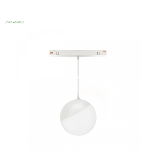 System Shift Smart- Globe P Oprawa kula zwis Fi100 (815mm Kabel) 5W 165st Biała Cct/dim 5 lat gw..
