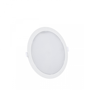 Algine ECO 2w1 Natynk-podtynk Downlight 18W NW 230V 110st IP20 IK06 223x35mm BiaŁy Okrągła