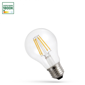 LED GLS E-27 230V 4W COG 1800k Clear Spectrum