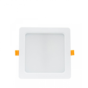 DURE 3 Downlight 18W CW 230V 110st IP54 IK06 170x170x34 BiaŁy Kwadratowa Zasilacz Zintegrowany