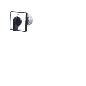 Łącznik krzywkowy 0-1 3P 16A tablicowy z płytą czołową IP65, Łuk E16-12; 951601, ELEKTROMET