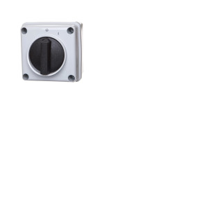Łącznik krzywkowy 0-1 1P 12A w obudowie IP44, Łuk E12-53; 921256, ELEKTROMET