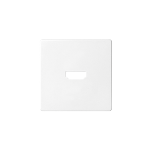 SIMON82 Pokrywa do gniazda HDMI; biały