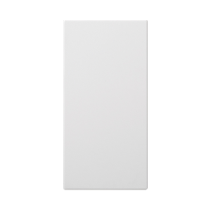 CONNECT Zaślepka S500 na 2 moduły K45 (100x50mm); czysta biel