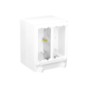 CONNECT Miniwieża 4-modułowa z ramką, 8x K45; czysta biel