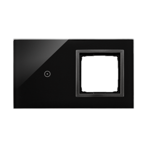 SIMON54 Touch Panel dotykowy S54 Touch, 2 moduły, 1 pole dotykowe + 1 otwór na osprzęt S54, zastygła lawa