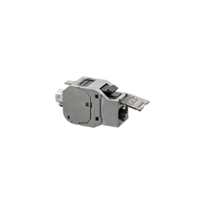 Wkład gniazda komputerowego RJ45 kat. 6 FTP/STP (ekranowany) z przesłoną przeciwkurzową
