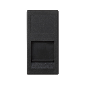 Płytka K45/2, 1x RJ z osłoną; 22,5x45mm;