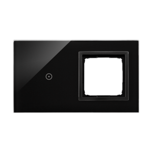 SIMON54 Touch Panel dotykowy S54 Touch, 2 moduły, 1 pole dotykowe + 1 otwór na osprzęt S54, wulkaniczna lawa