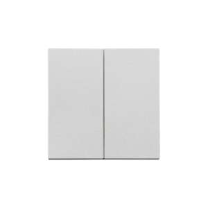 SIMON 55 Klawisz podwójny do łączników i przycisków: SW5M, SP2M, aluminium mat; TKW5/143