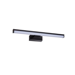 Oprawa LED ścienna, kinkiet, czarna, ASTEN LED IP44 8W-NW B 4000K 570lm
