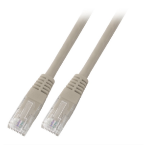 Patch. securityNET kat.5e UTP PVC szary 10m
