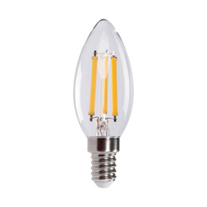 Żarówka LED E14 C35 3,8W 806lm 230VAC 4000K neutralna świeczka, XLEDEX C35E14 3,8W-NW; 37341, KANLUX