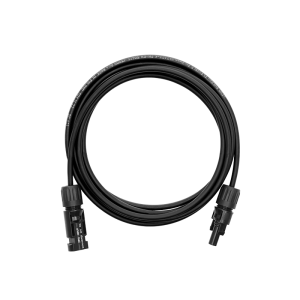 Przedłużka z złączami MC4 - kabel solarny KENO 4mm2 / czarny / 3,8m