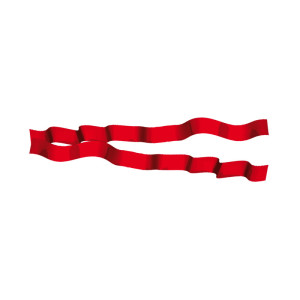 Folia kablowa oznacznikowa, czerwona, 200x0,09mm (szt.=100mb)