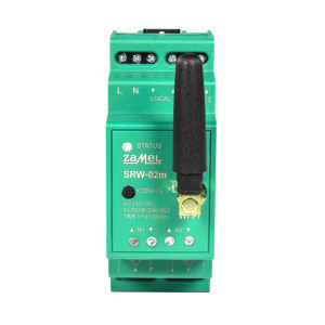 Sterownik rolet, 2-roletowy, modułowy WI-FI SUPLA, SRW-02M