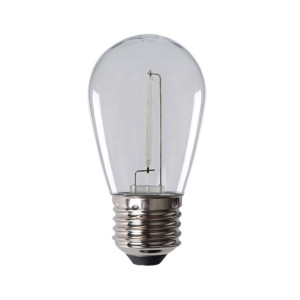 Żarówka Led kulka do girland ST45 LED 0,9W E27-BL W barwa niebieska 8Lm