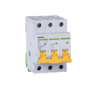 Wyłącznik nadprądowy 3P D 2A 10kA, Ex9BH 3P D2; 100496, NOARK ELECTRIC
