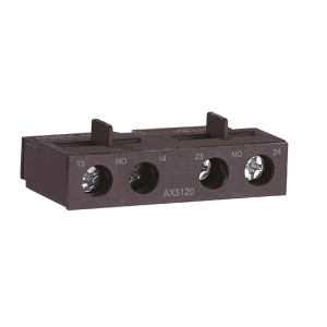 AX51 11 Styk pomocniczy (montaż z przodu) 1NO+1NC