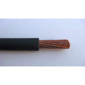 Przewód spawalniczy 25mm2 H01N2-D 25 (OnS-1) 100/100V w gumie, czarny; krążek 100m; ELEKTROKABEL