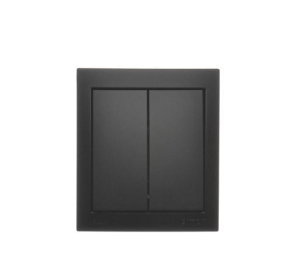 SIMON AQUACLICK Łącznik natynkowy świecznikowy z podświetleniem hermetyczny IP44 10A 250V, czarny; ACW5L/49 KONTAKT-SIMON