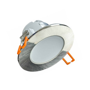 LED BONO-R Matt chrome 7W WW 3000K 640lm - Oprawa LED do zabudowy p/t (Downlight LED)