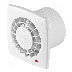 Wentylator wyciagowy fi.100 wyłącznik pociągany, łożyska kulkowe,biały, VEGA WGB100W