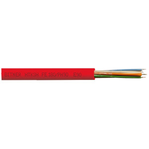 Kabel telekomunikacyjny HTKSH 1x2x1,0 FE180/PH90 E90 ognioodporny, bezhalogenowy; B10005 BITNER